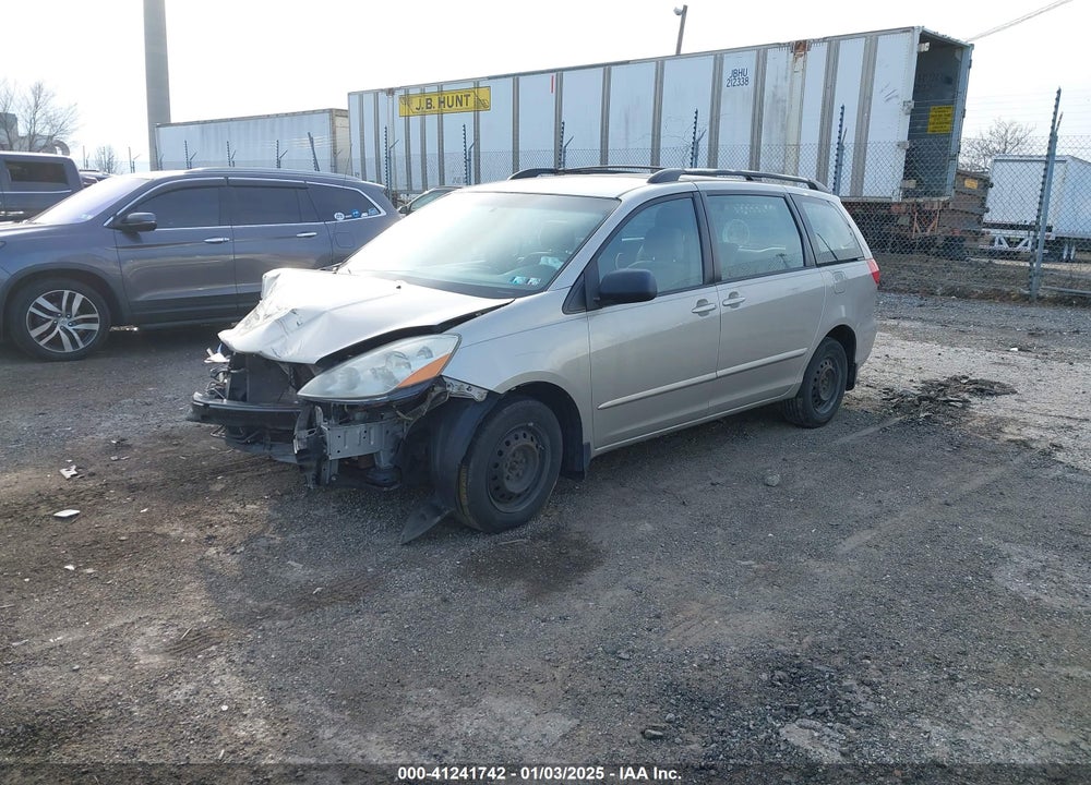 2007 TOYOTA SIENNA CE VIN: 5TDZK23C27S051459