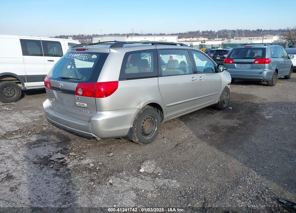 2007 TOYOTA SIENNA CE VIN: 5TDZK23C27S051459
