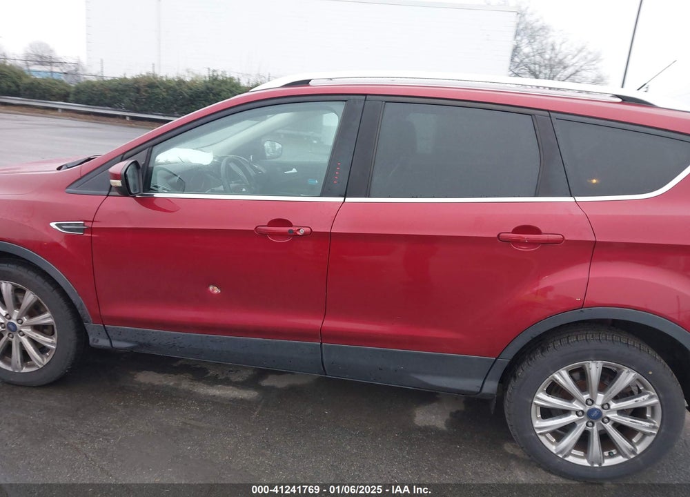 2017 FORD ESCAPE TITANIUM VIN: 1FMCU9J97HUA11290
