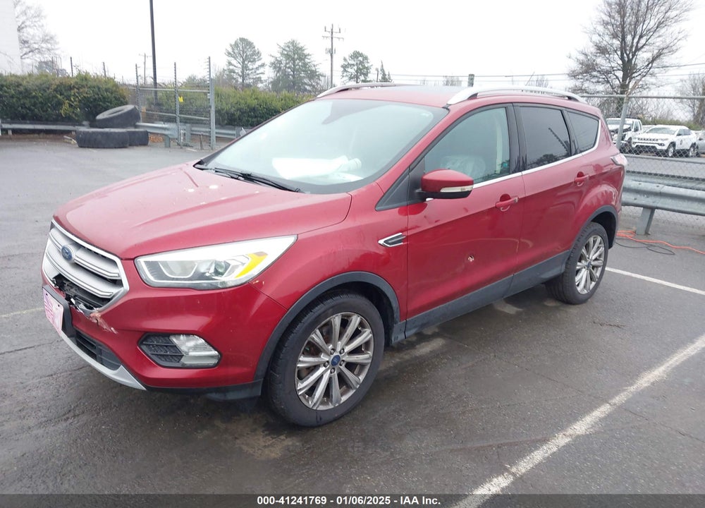 2017 FORD ESCAPE TITANIUM VIN: 1FMCU9J97HUA11290