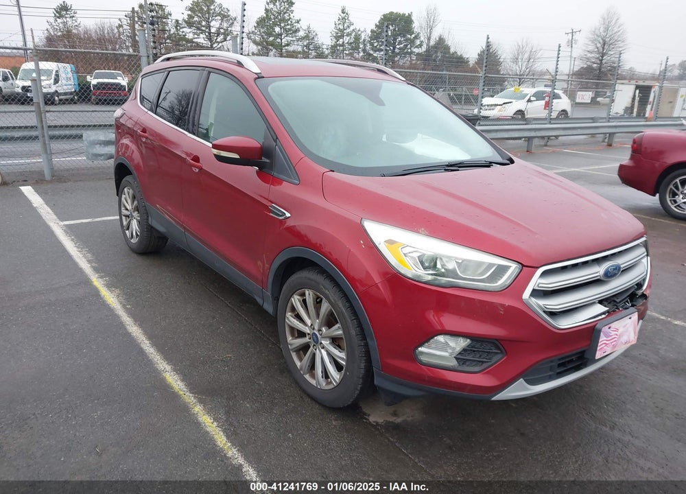 2017 FORD ESCAPE TITANIUM VIN: 1FMCU9J97HUA11290