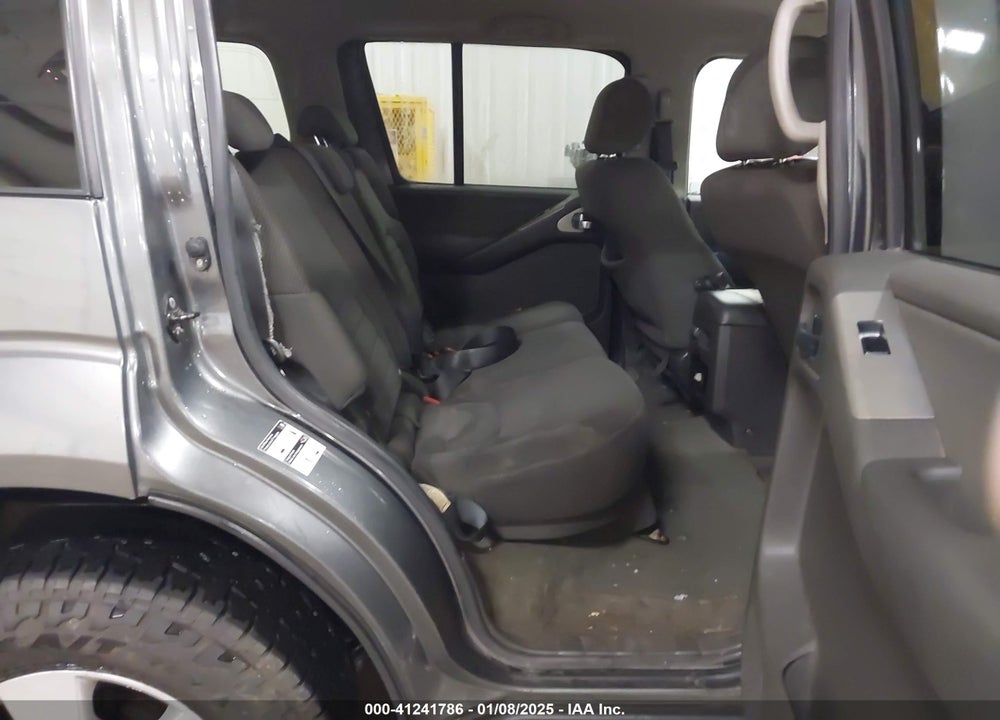 2008 NISSAN PATHFINDER S VIN: 5N1AR18U38C634190