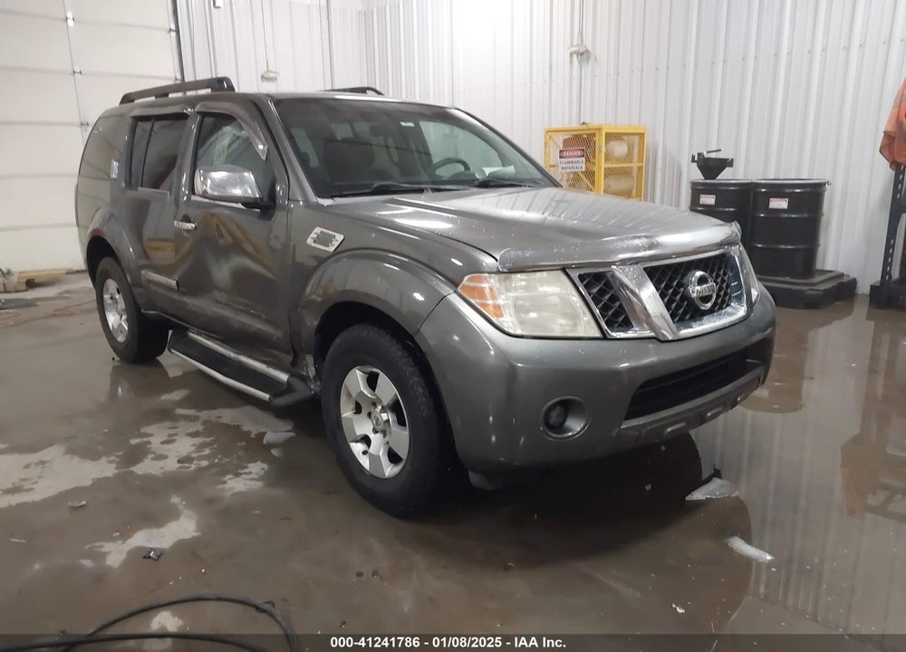 2008 NISSAN PATHFINDER S VIN: 5N1AR18U38C634190
