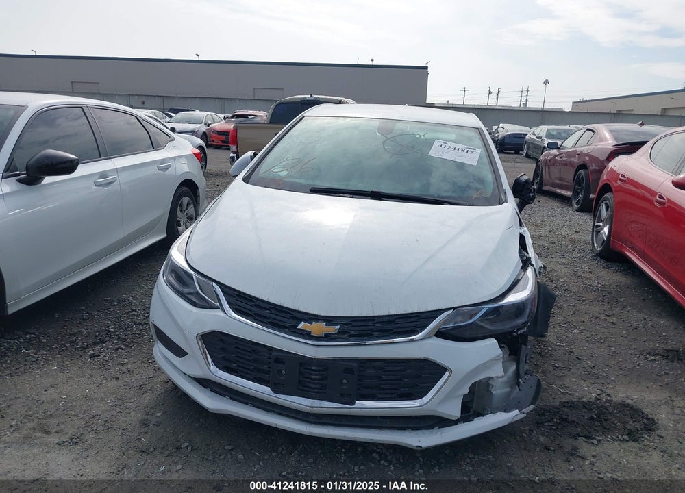 2017 CHEVROLET CRUZE VIN: 3G1BE6SM8HS510509