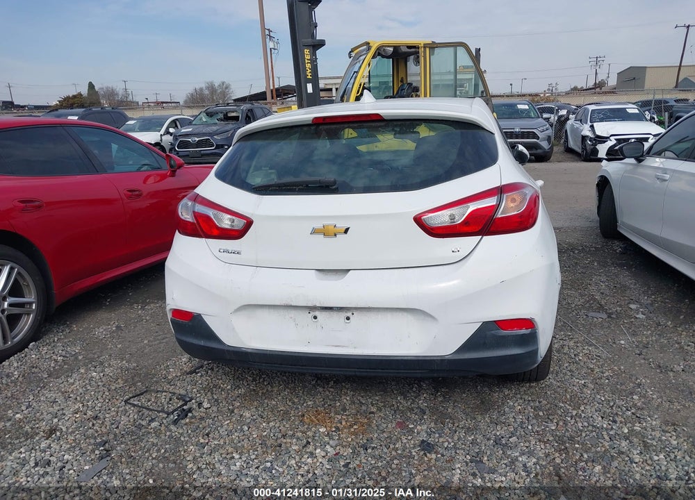 2017 CHEVROLET CRUZE VIN: 3G1BE6SM8HS510509