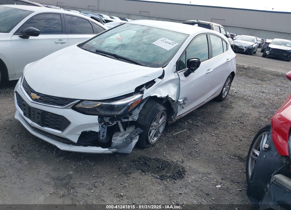 2017 CHEVROLET CRUZE VIN: 3G1BE6SM8HS510509