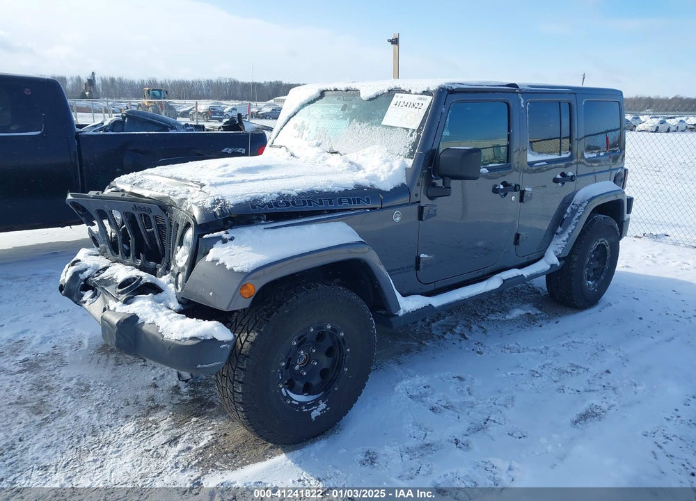 2017 JEEP WRANGLER UNLIMITED SMOKY MOUNTAIN 4X4 VIN: 1C4BJWEG1HL711733