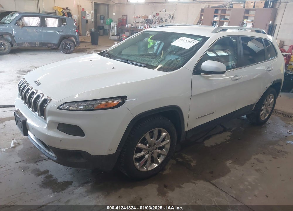 2014 JEEP CHEROKEE LIMITED VIN: 1C4PJMDS8EW296694