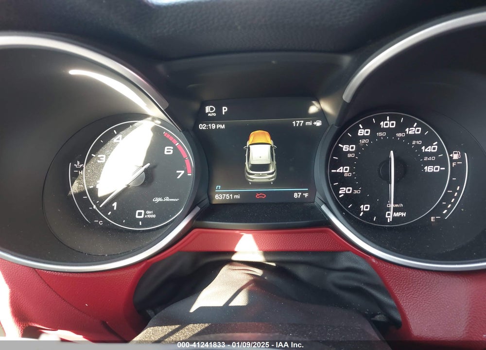 2021 ALFA ROMEO STELVIO RWD VIN: ZASPAJAN4M7D17862
