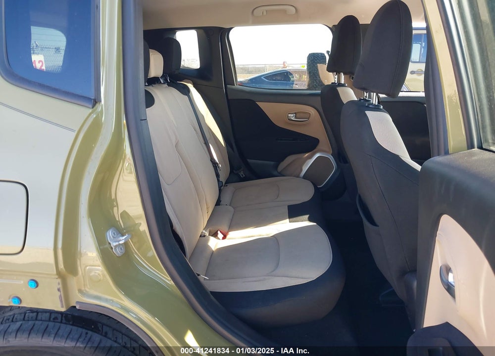 2015 JEEP RENEGADE LATITUDE VIN: ZACCJABT0FPB67574