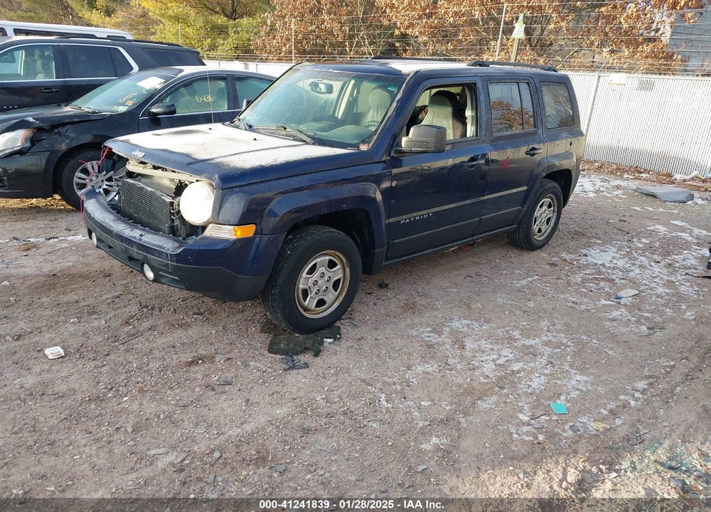 2016 JEEP PATRIOT SPORT VIN: 1C4NJRBB7GD579769