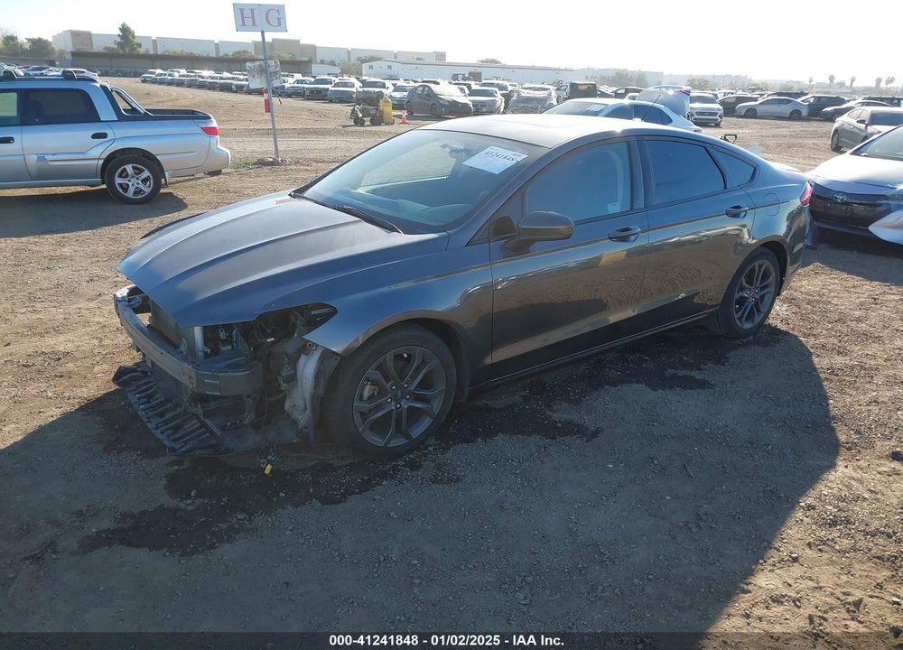 2018 FORD FUSION SE VIN: 3FA6P0HD6JR185076