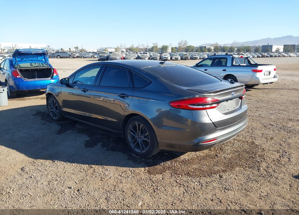 2018 FORD FUSION SE VIN: 3FA6P0HD6JR185076