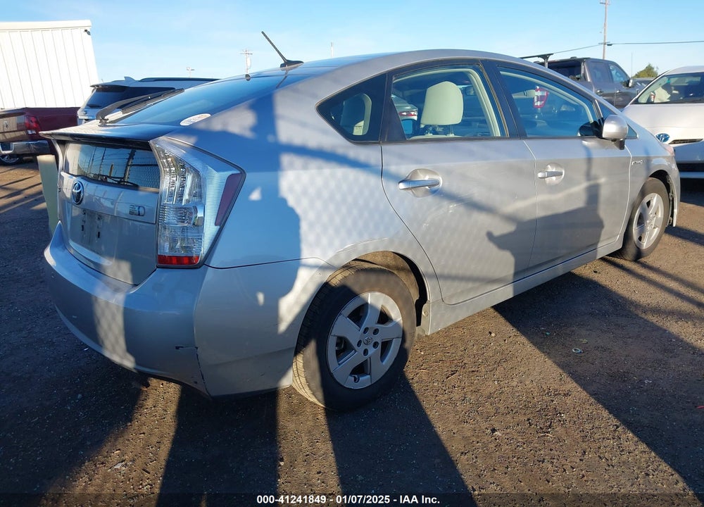 2010 TOYOTA PRIUS VIN: JTDKN3DU8A5192166
