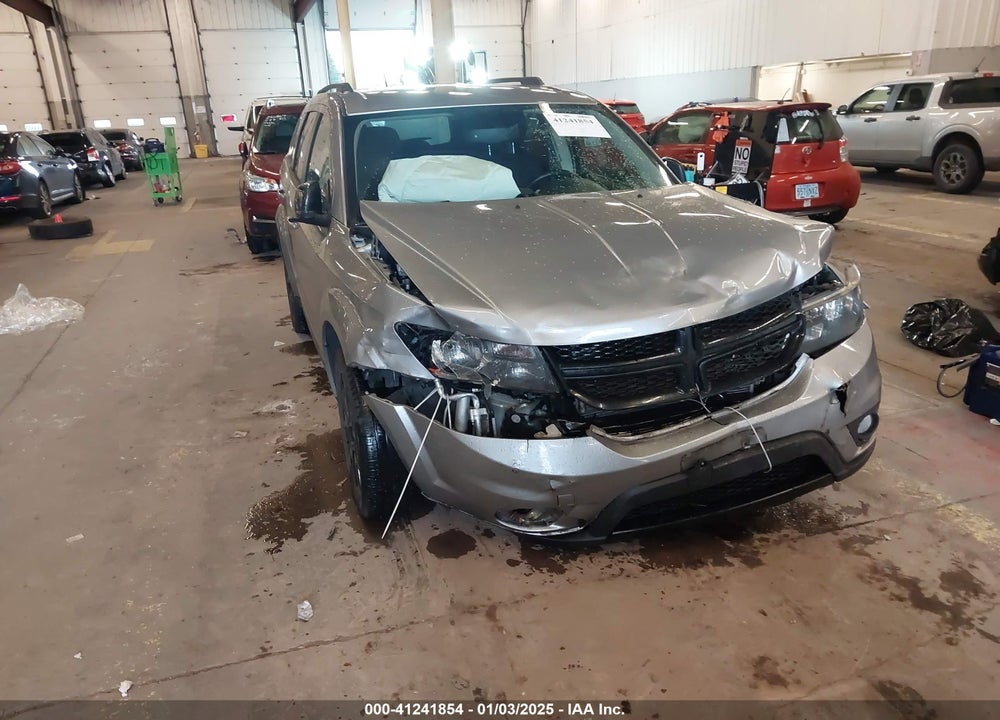 2016 DODGE JOURNEY SXT VIN: 3C4PDCBG3GT212967