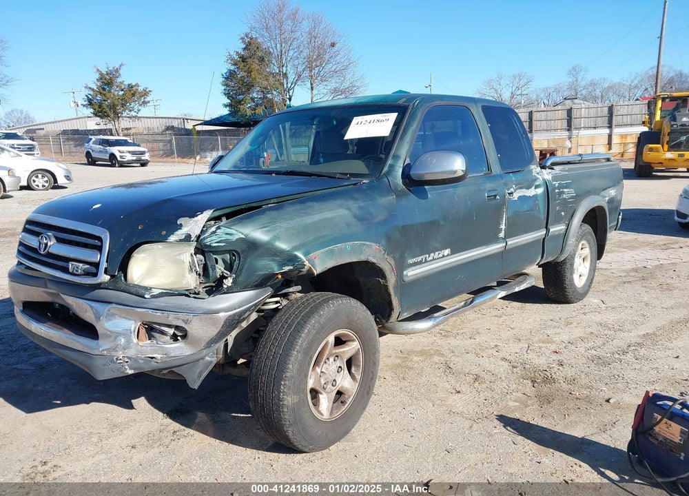 2001 TOYOTA TUNDRA ACCESS CAB/ACCESS CAB SR5 VIN: 5TBRT34131S202146