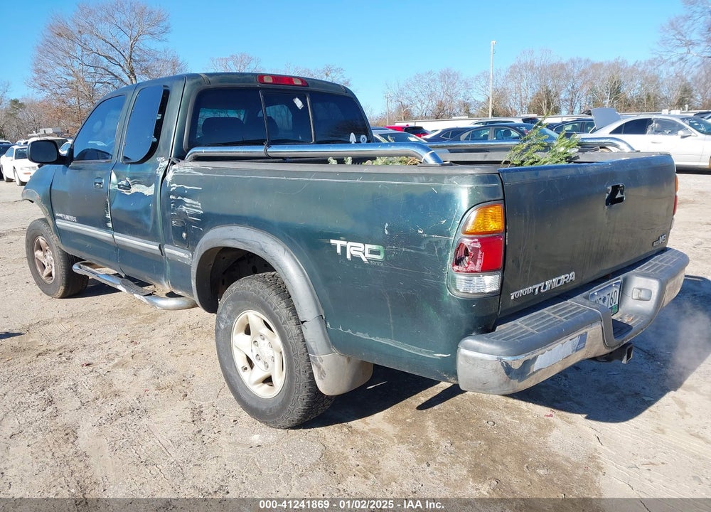2001 TOYOTA TUNDRA ACCESS CAB/ACCESS CAB SR5 VIN: 5TBRT34131S202146