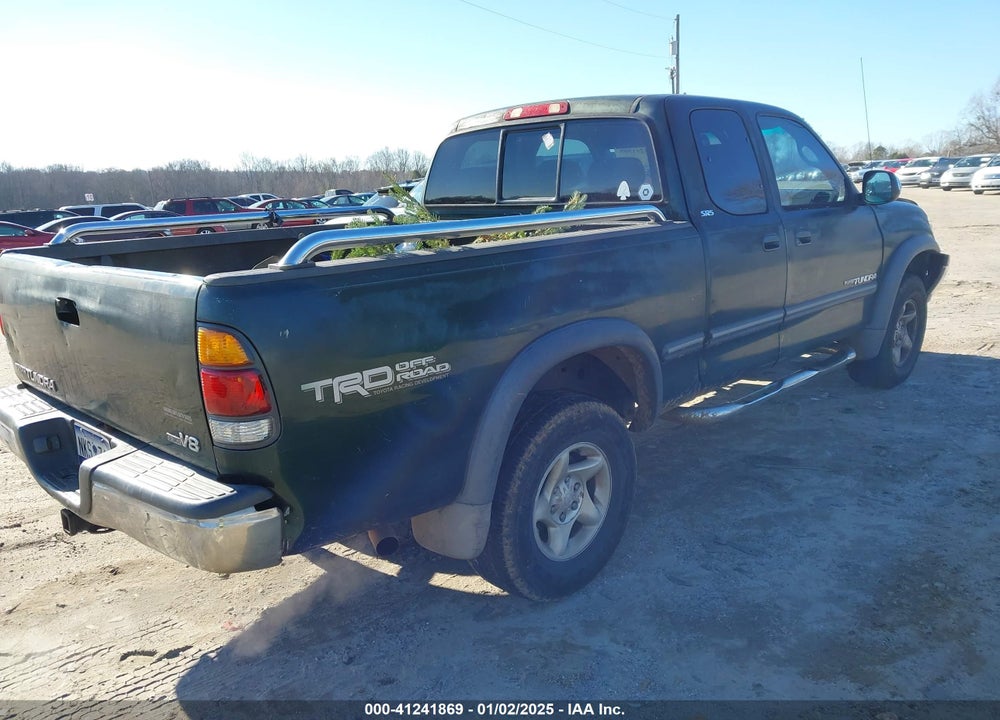 2001 TOYOTA TUNDRA ACCESS CAB/ACCESS CAB SR5 VIN: 5TBRT34131S202146