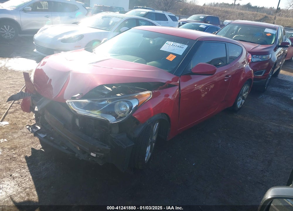 2016 HYUNDAI VELOSTER VIN: KMHTC6ADXGU275964