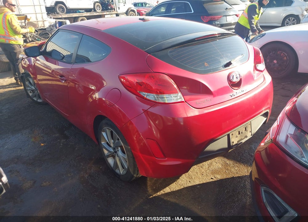 2016 HYUNDAI VELOSTER VIN: KMHTC6ADXGU275964