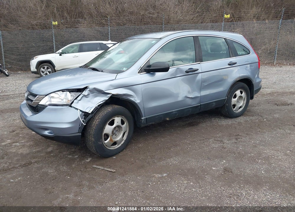 2010 HONDA CR-V LX VIN: 5J6RE4H33AL083254