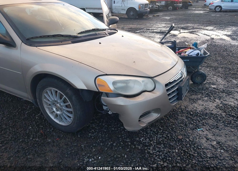 2004 CHRYSLER SEBRING VIN: 1C3EL46J64N362805