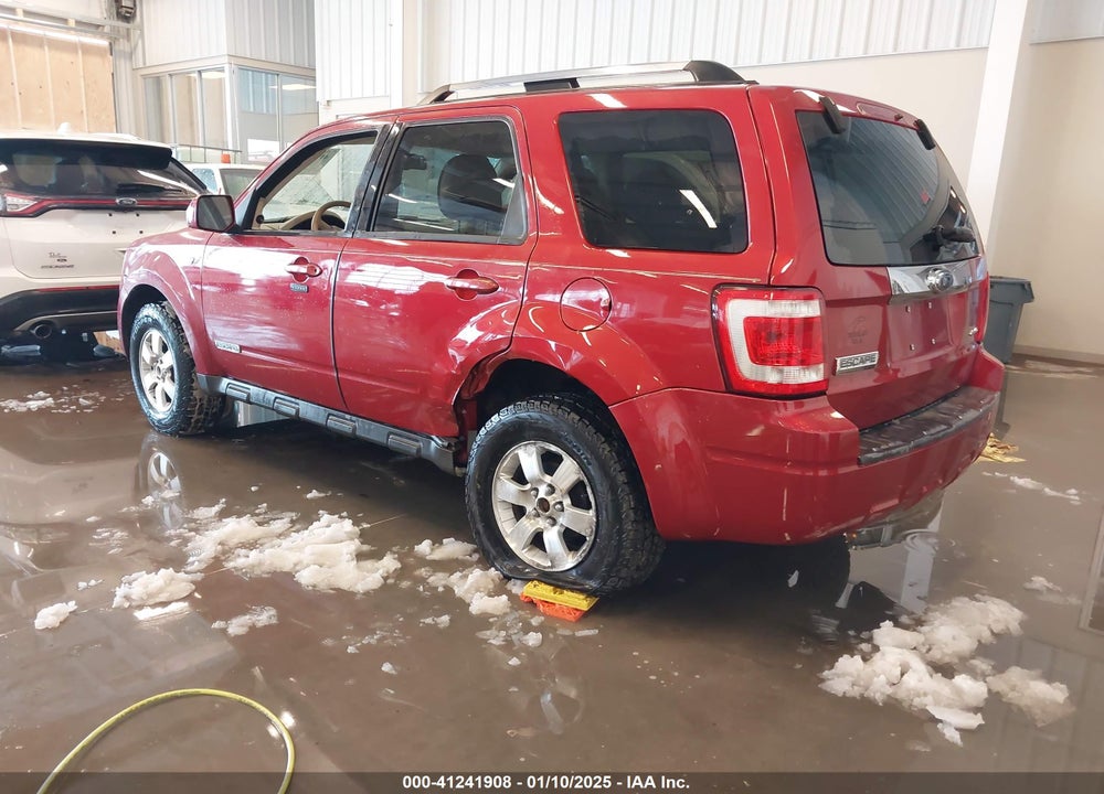 2008 FORD ESCAPE LIMITED VIN: 1FMCU94128KE69224