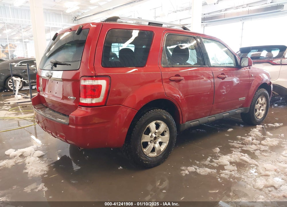 2008 FORD ESCAPE LIMITED VIN: 1FMCU94128KE69224