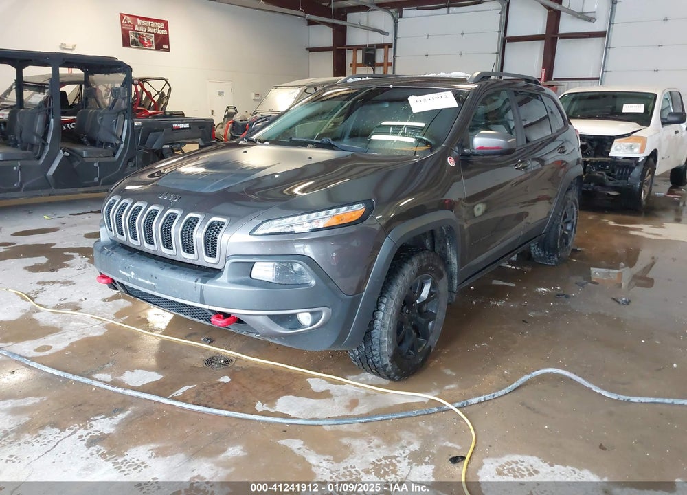 2015 JEEP CHEROKEE TRAILHAWK VIN: 1C4PJMBS7FW655229