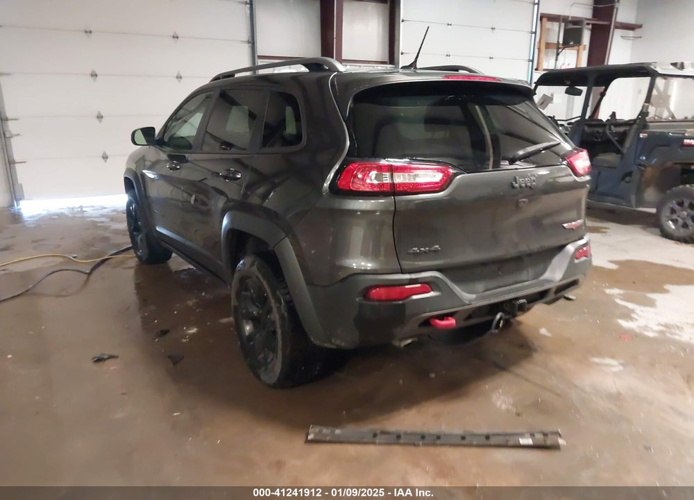 2015 JEEP CHEROKEE TRAILHAWK VIN: 1C4PJMBS7FW655229