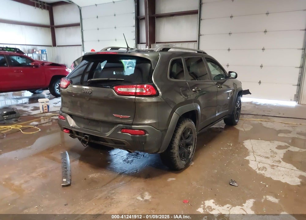 2015 JEEP CHEROKEE TRAILHAWK VIN: 1C4PJMBS7FW655229