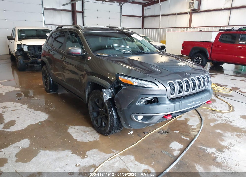 2015 JEEP CHEROKEE TRAILHAWK VIN: 1C4PJMBS7FW655229
