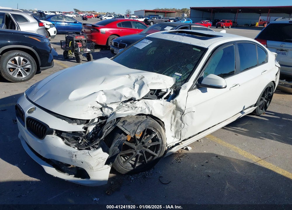 2016 BMW 320 VIN: WBA8A9C58GK618335