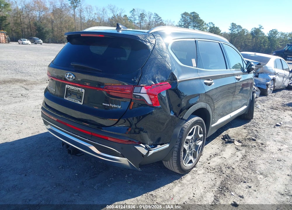 2023 HYUNDAI SANTA FE HYBRID LIMITED VIN: 5NMS5DA14PH013840