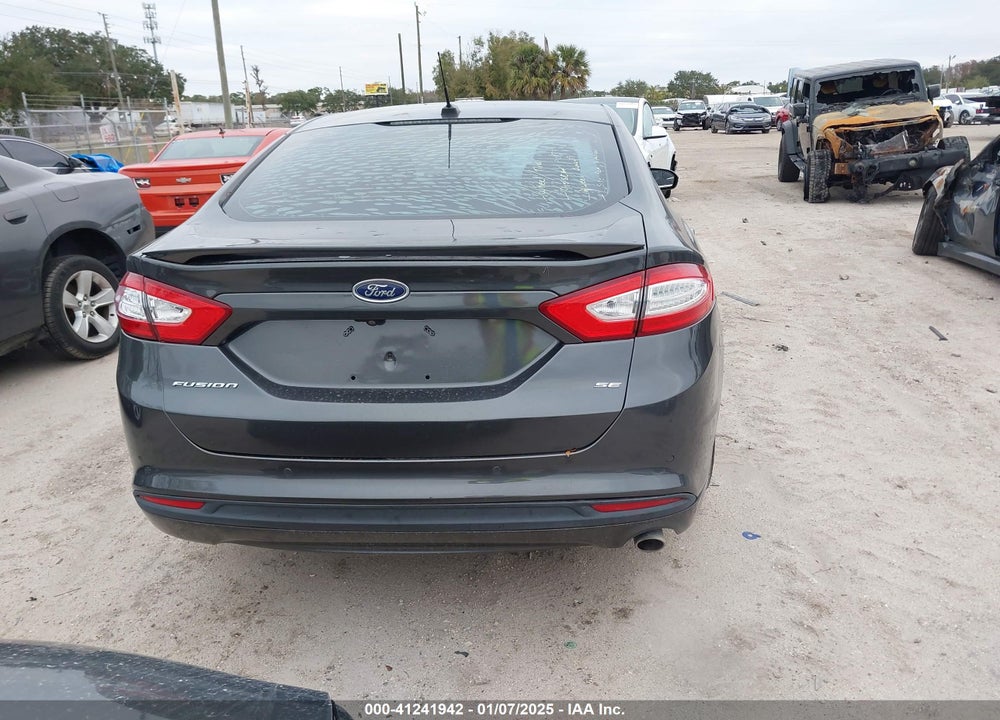 2016 FORD FUSION VIN: 3FA6P0H7XGR297866