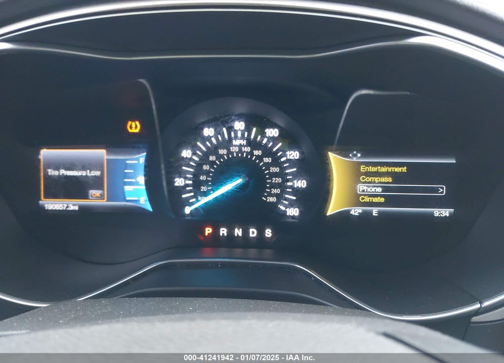 2016 FORD FUSION VIN: 3FA6P0H7XGR297866