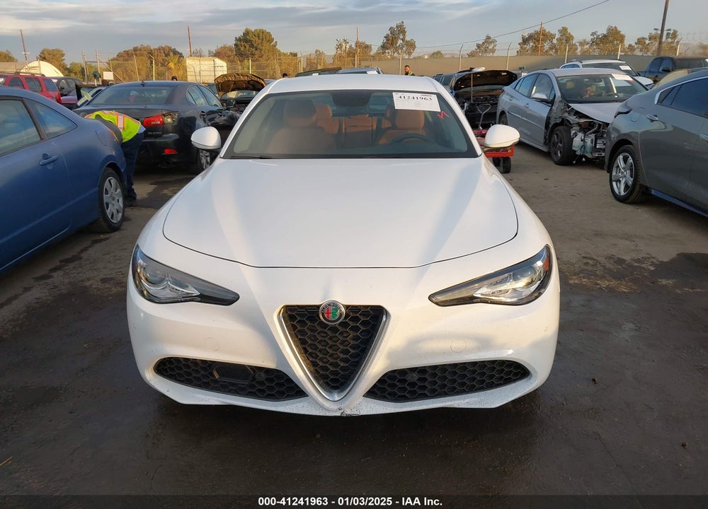2019 ALFA ROMEO GIULIA RWD VIN: ZARFAMAN5K7621369