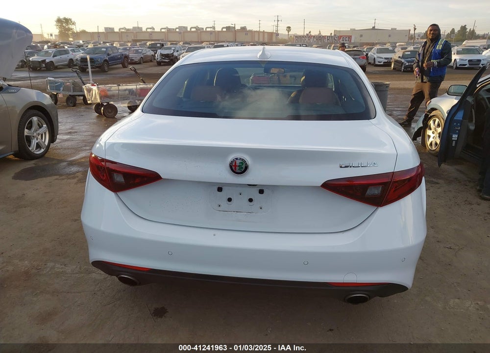 2019 ALFA ROMEO GIULIA RWD VIN: ZARFAMAN5K7621369