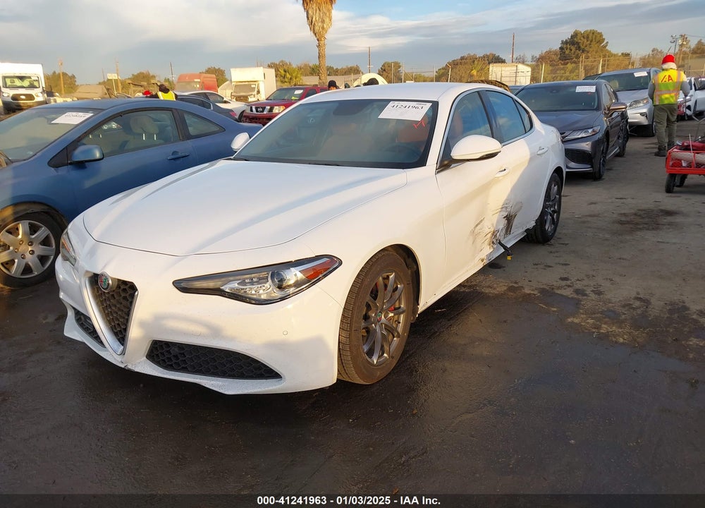 2019 ALFA ROMEO GIULIA RWD VIN: ZARFAMAN5K7621369