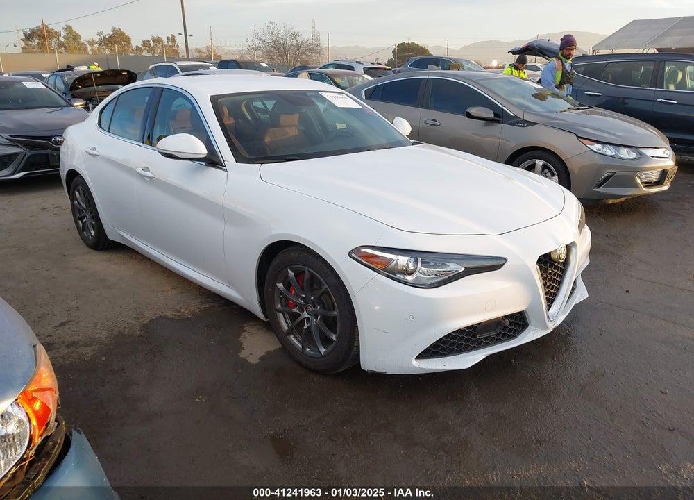 2019 ALFA ROMEO GIULIA RWD VIN: ZARFAMAN5K7621369