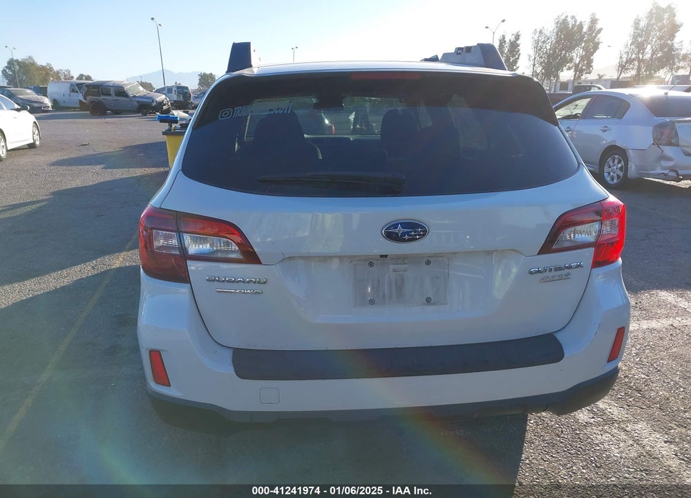 2017 SUBARU OUTBACK 2.5I VIN: 4S4BSAAC5H3271207