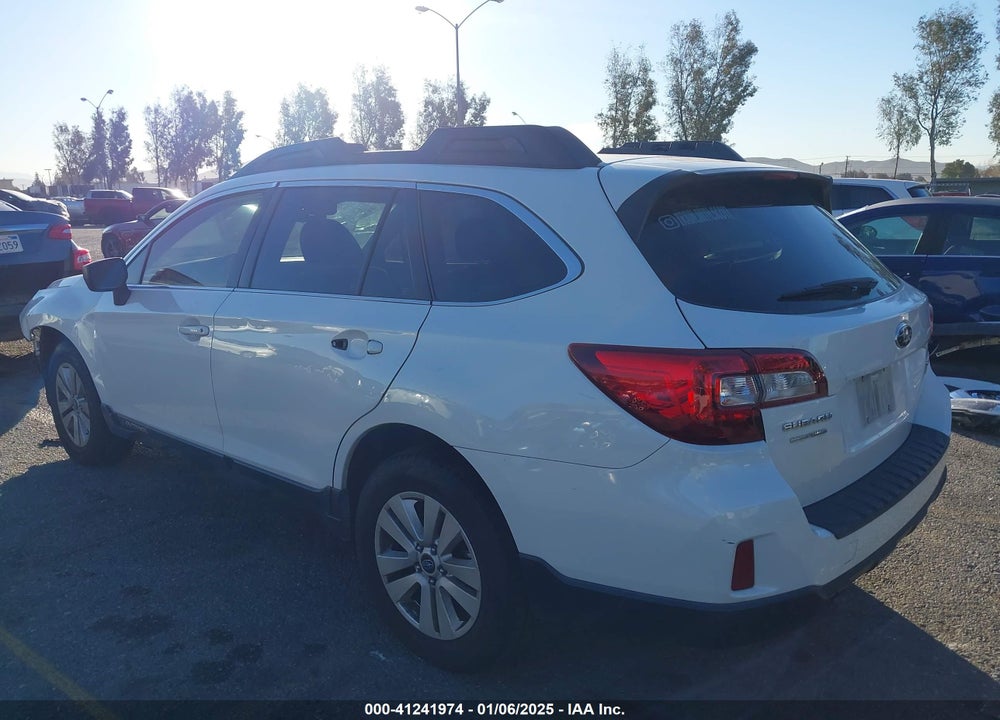 2017 SUBARU OUTBACK 2.5I VIN: 4S4BSAAC5H3271207