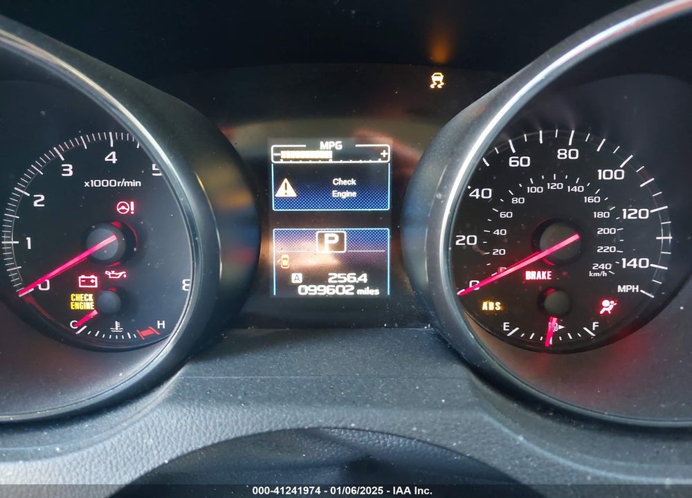 2017 SUBARU OUTBACK 2.5I VIN: 4S4BSAAC5H3271207