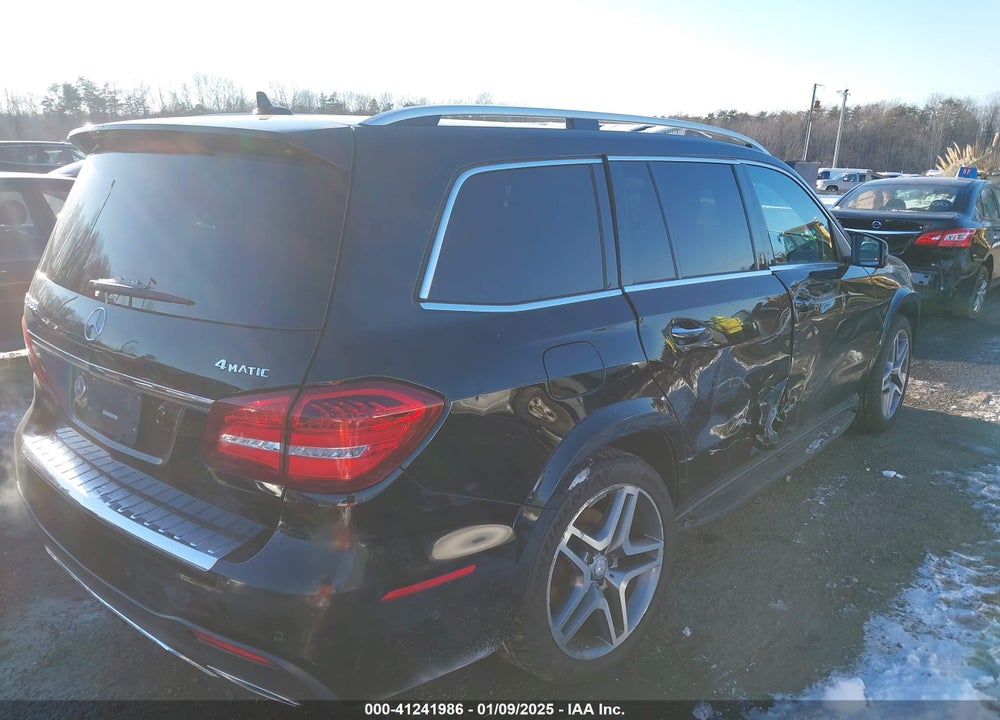 2017 MERCEDES-BENZ GLS 550 4MATIC VIN: 4JGDF7DE2HA775724