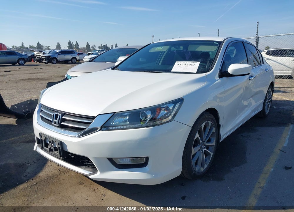 2014 HONDA ACCORD SPORT VIN: 1HGCR2F53EA202223