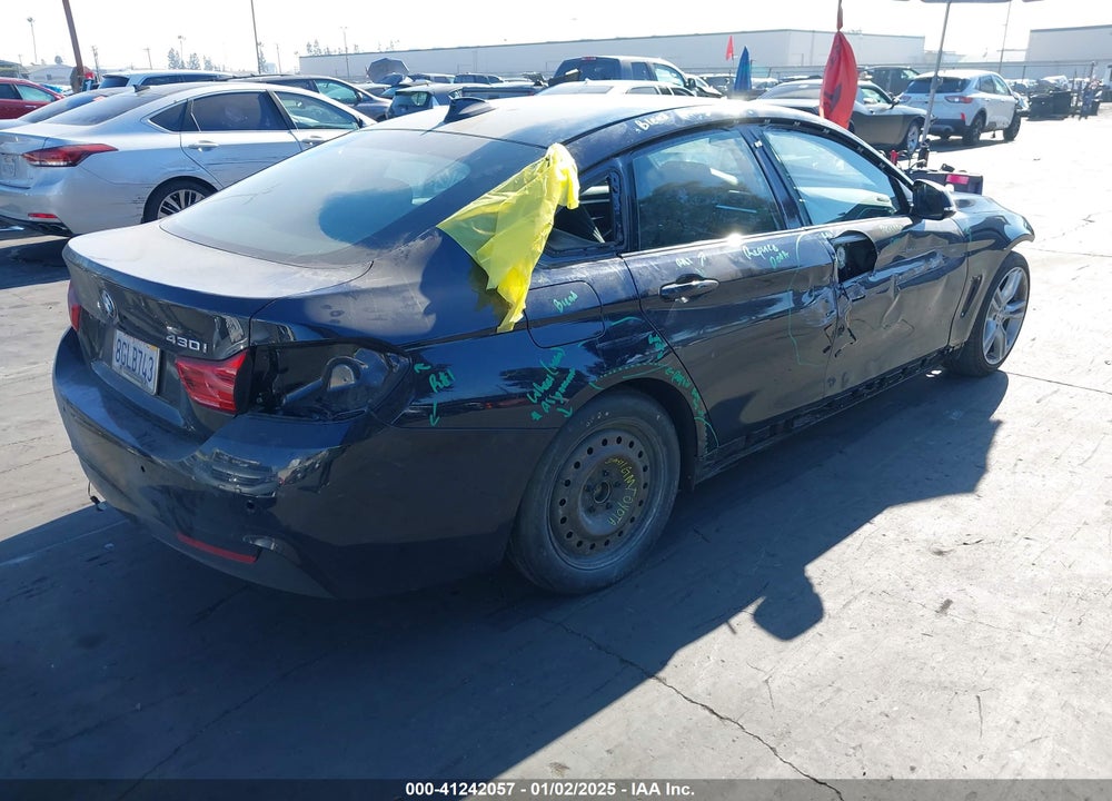 2019 BMW 430I GRAN COUPE VIN: WBA4J1C53KBM17094