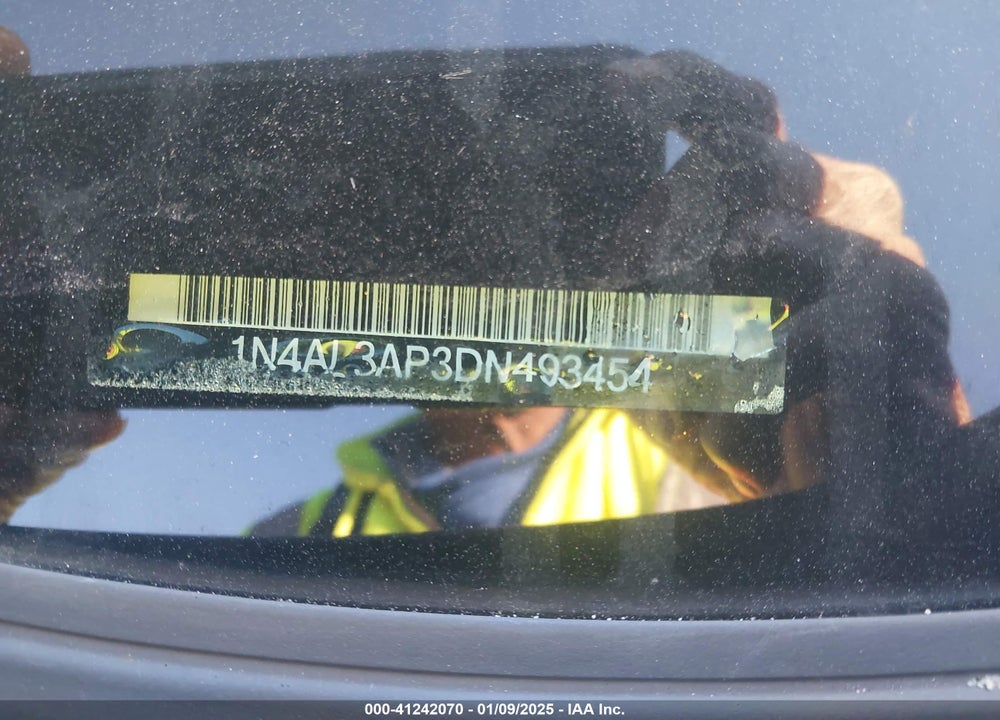 2013 NISSAN ALTIMA 2.5 SL VIN: 1N4AL3AP3DN493454