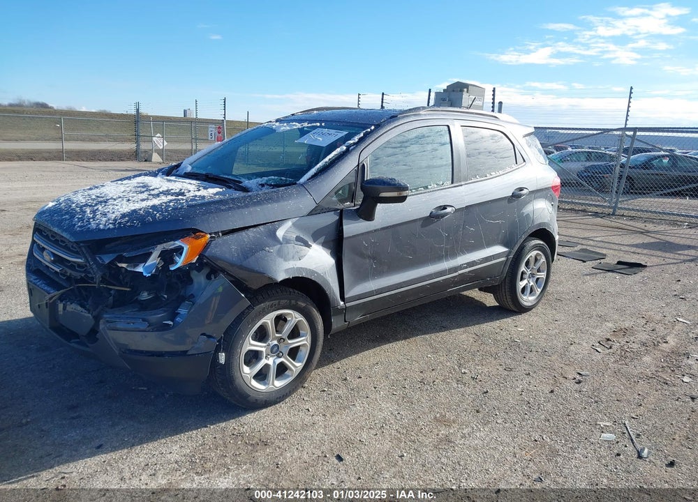 2018 FORD ECOSPORT SE VIN: MAJ3P1TEXJC160348