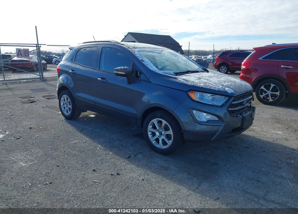 2018 FORD ECOSPORT SE VIN: MAJ3P1TEXJC160348