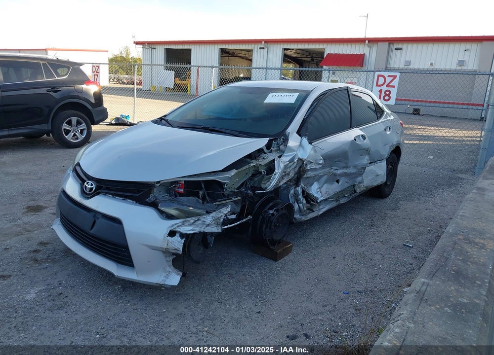 2016 TOYOTA COROLLA VIN: 2T1BURHE7GC557005